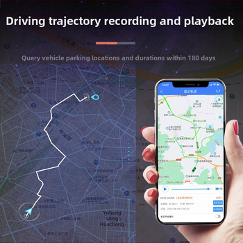 Автомобилен GPS тракер W07, 4G реално проследяване, GPS прецизност 5 м, множество алармени режими, 30-дневна литиева батерия, магнитно закрепване