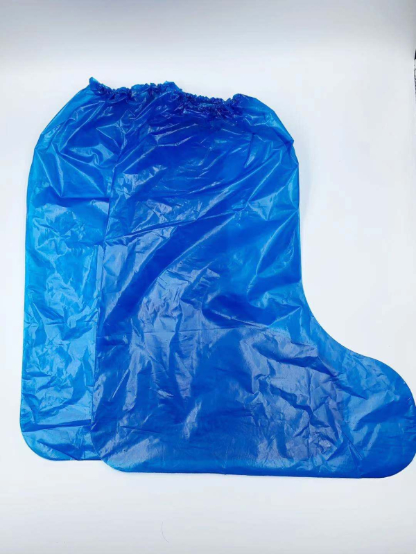 Acoperire de pantofi de unică folosință, cu lungime mărită, grosime 0,02, impermeabilă și rezistentă la praf, PE