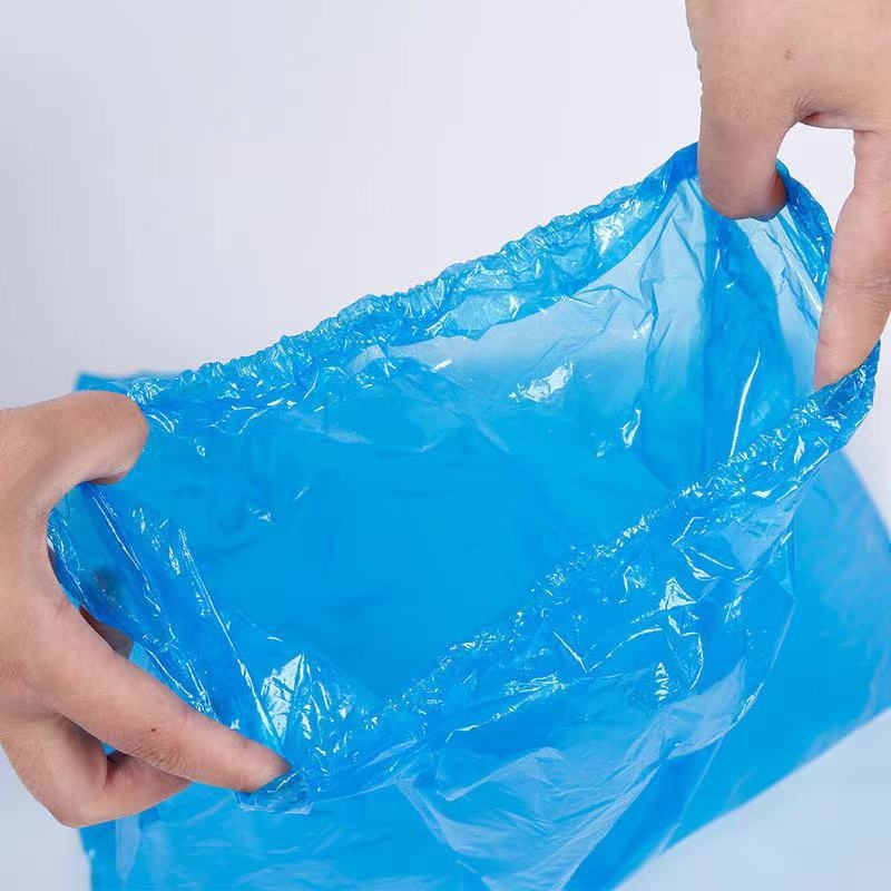 Acoperire de pantofi de unică folosință, cu lungime mărită, grosime 0,02, impermeabilă și rezistentă la praf, PE