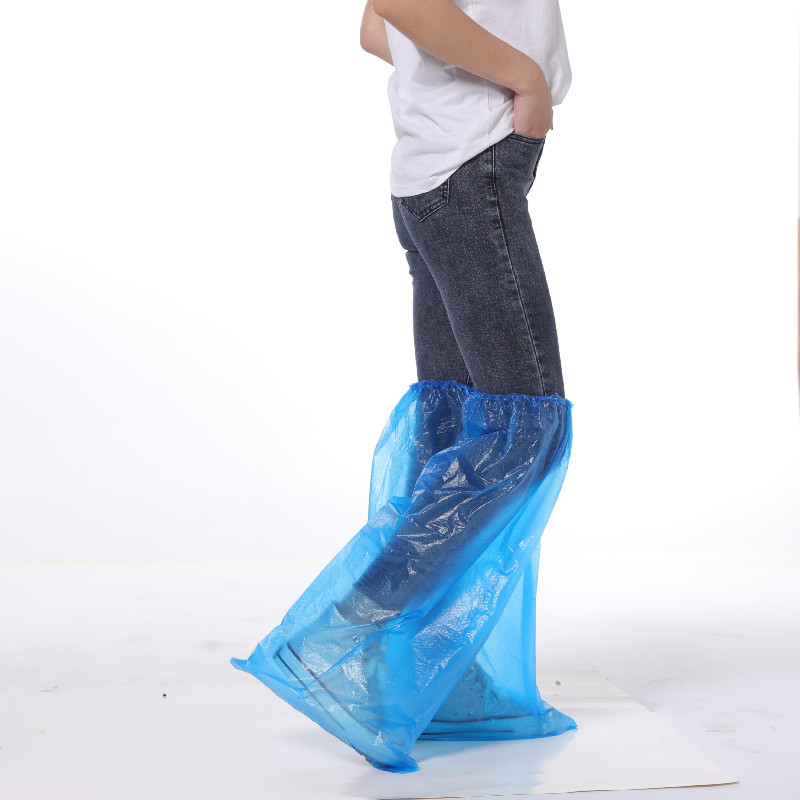 Acoperire de pantofi de unică folosință, cu lungime mărită, grosime 0,02, impermeabilă și rezistentă la praf, PE