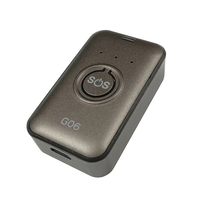 G06 GPS тракер с SOS бутон за спешна помощ за възрастни и деца, безжична аларма против кражба, IPX65, 120 ч живот на батерията, GPS точност 5–50 м, поддръжка на Google Maps