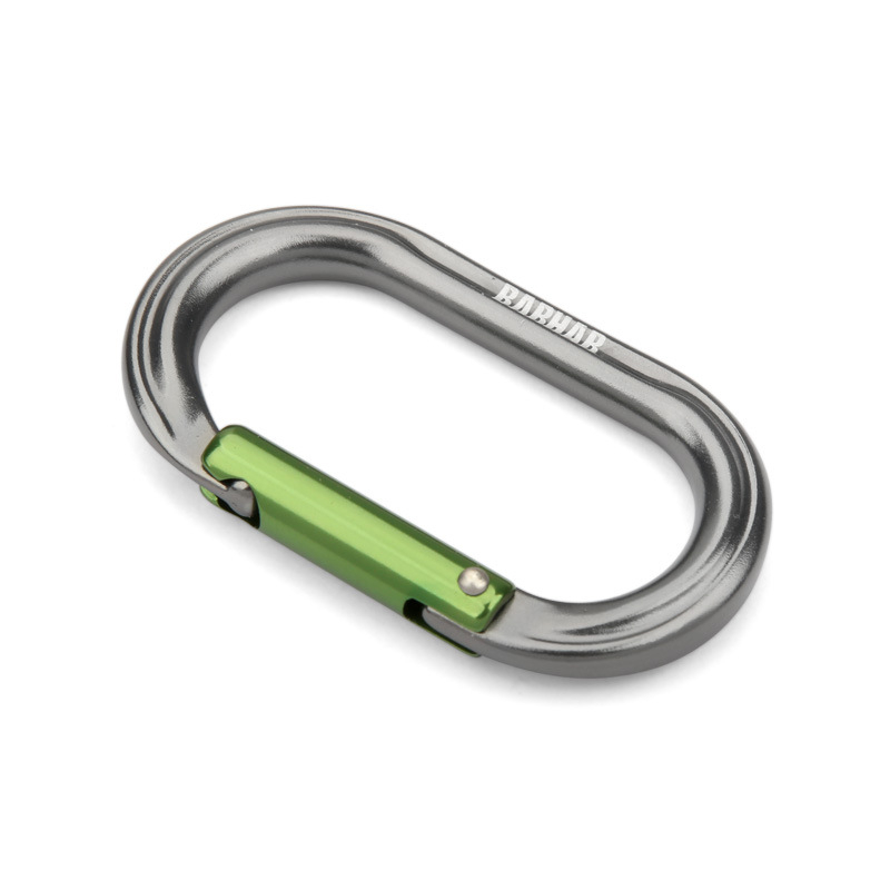 Barhar karabiner s O-oblikom, Quick-Hook, aluminij
