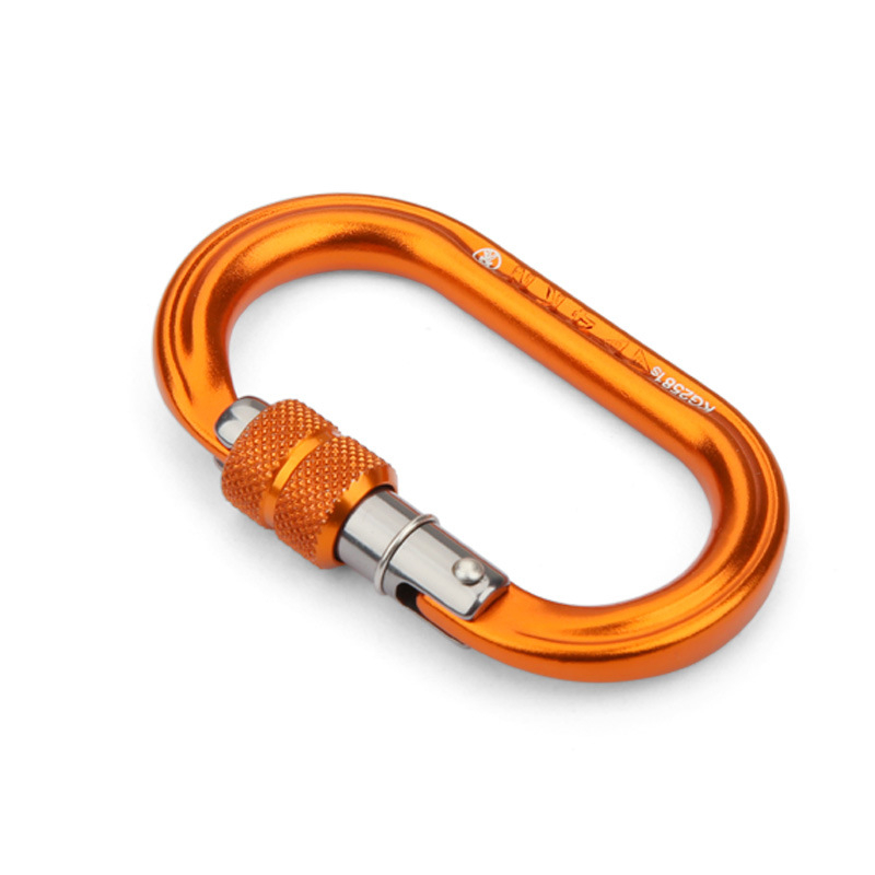 Barhar karabiner s O-oblikom, Quick-Hook, aluminij