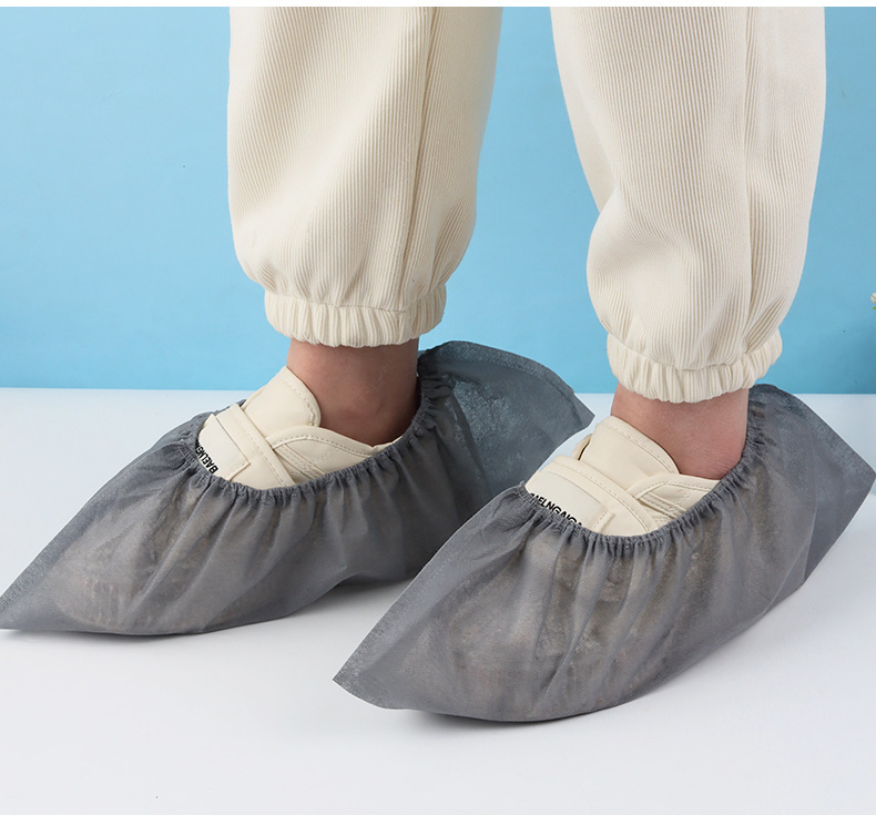 Coveruri de încălțăminte din material nețesut, de unică folosință, îngroșate, rezistente la uzură, impermeabile și anti-praf, pentru interior, potrivire universală, grosime 21g/29g