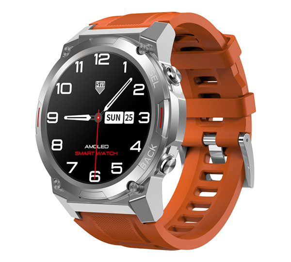 Έξυπνο ρολόι με κλήσεις Bluetooth, οθόνη AMOLED 1,43 ιντσών, παρακολούρηση οξυγόνου αίματος, παρακολούθηση καρδιακών παλμών, IP68 αδιάβροχο