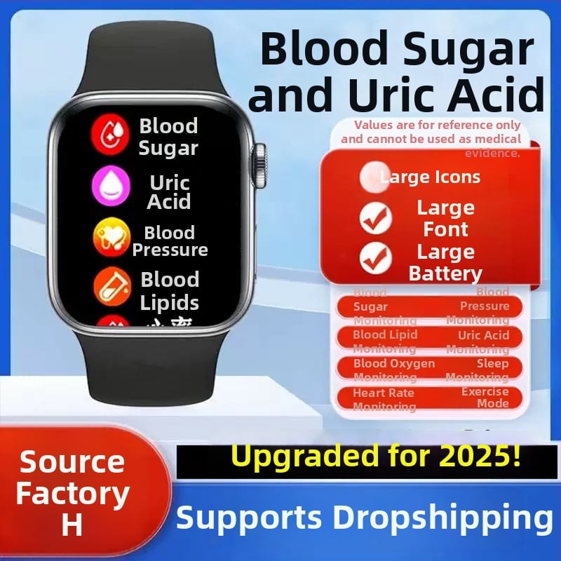 Smartwatch S10: meranie srdcového tepu, meranie krvného tlaku, meranie telesnej teploty, meranie kyslíka v krvi, sledovanie spánku