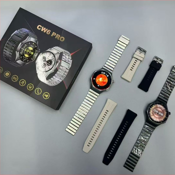 CW GT6 Smartwatch cu apeluri Bluetooth, monitorizare ritm cardiac, tensiune arterială, saturație de oxigen în sânge și monitorizare a somnului