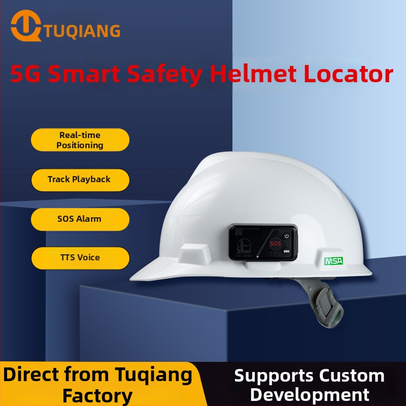 GPS lokátor pre prilbu s presnosťou 5 m, alarm SOS/Mobil/Perimeter, 1024 MB pamäť, IP67 vodotesnosť, 3 dni batérie