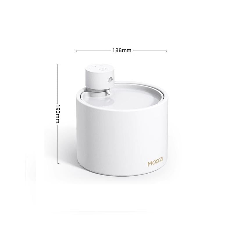 Meow Enjoy Home 5-κεραμικός διανομέας νερού για κατοικίδια με φίλτρο και σφουγγάρι, έξυπνη εφαρμογή, μη αποσπώμενο σχέδιο, βάρος 10 g