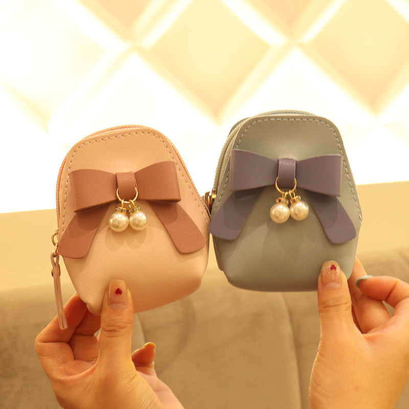 Novčanik za sitne novčiće od PU kože, gradski stil, za žene, podstava od poliestera, 1 preklop dizajn