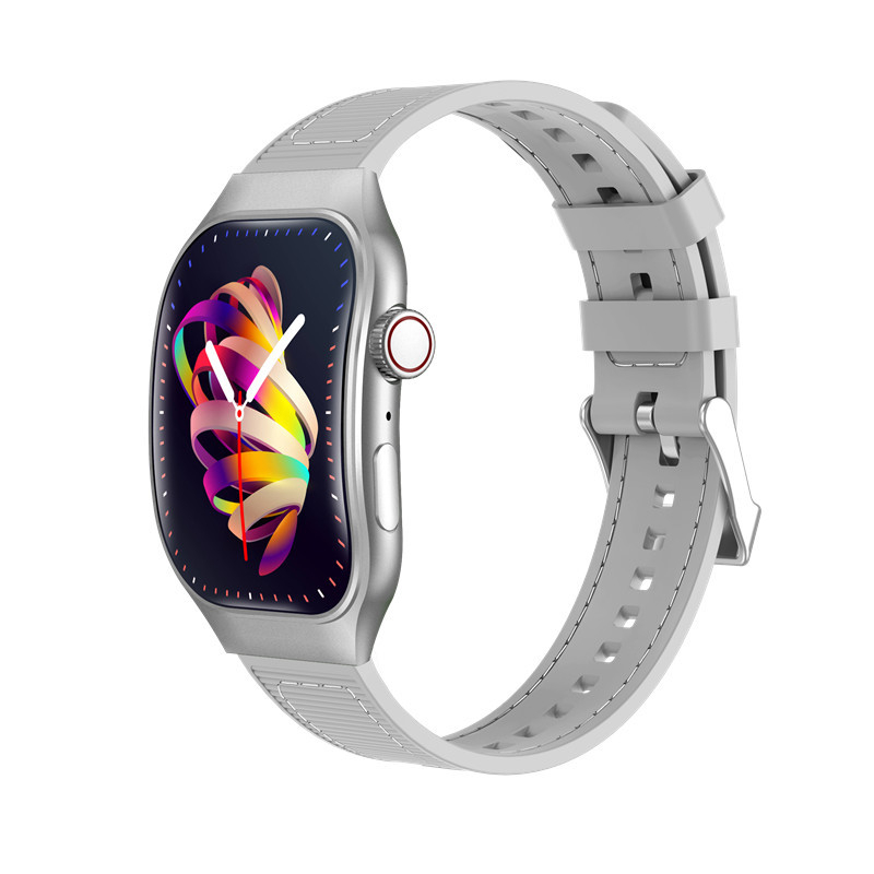 Smartwatch s meraním srdcového tepu, spánku, krvného tlaku a saturácie kyslíkom; meranie telesnej teploty, krokomer, Bluetooth, vodotesný, výdrž až 7 dní