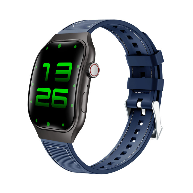 Smartwatch s meraním srdcového tepu, spánku, krvného tlaku a saturácie kyslíkom; meranie telesnej teploty, krokomer, Bluetooth, vodotesný, výdrž až 7 dní