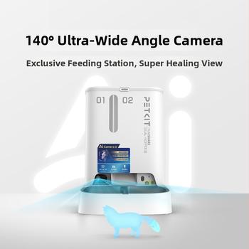 Petkit Gemini 2ης Γενιάς AI Οπτικός Αυτόματος Τροφοδότης με Χρονισμό για Γάτες και Σκύλους