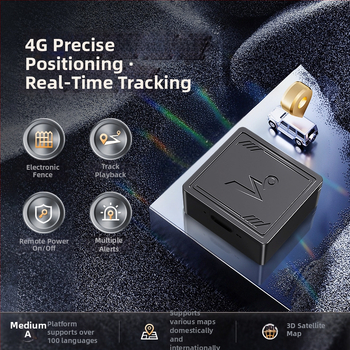 GPS локатор трекер — Beidou позициониране, GPS+LBS+WIFI антена, 5 м точност, аларми: вибрация, мобилен сигнал, ограда, превишена скорост, 360 ч батерия