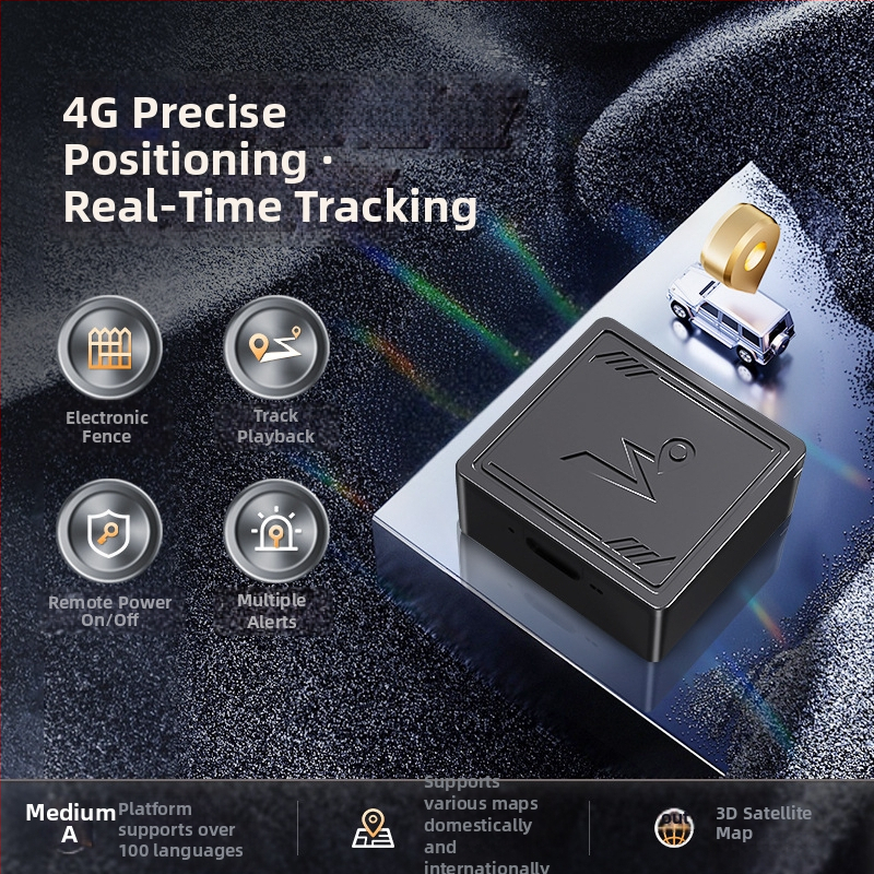 GPS локатор трекер — Beidou позициониране, GPS+LBS+WIFI антена, 5 м точност, аларми: вибрация, мобилен сигнал, ограда, превишена скорост, 360 ч батерия