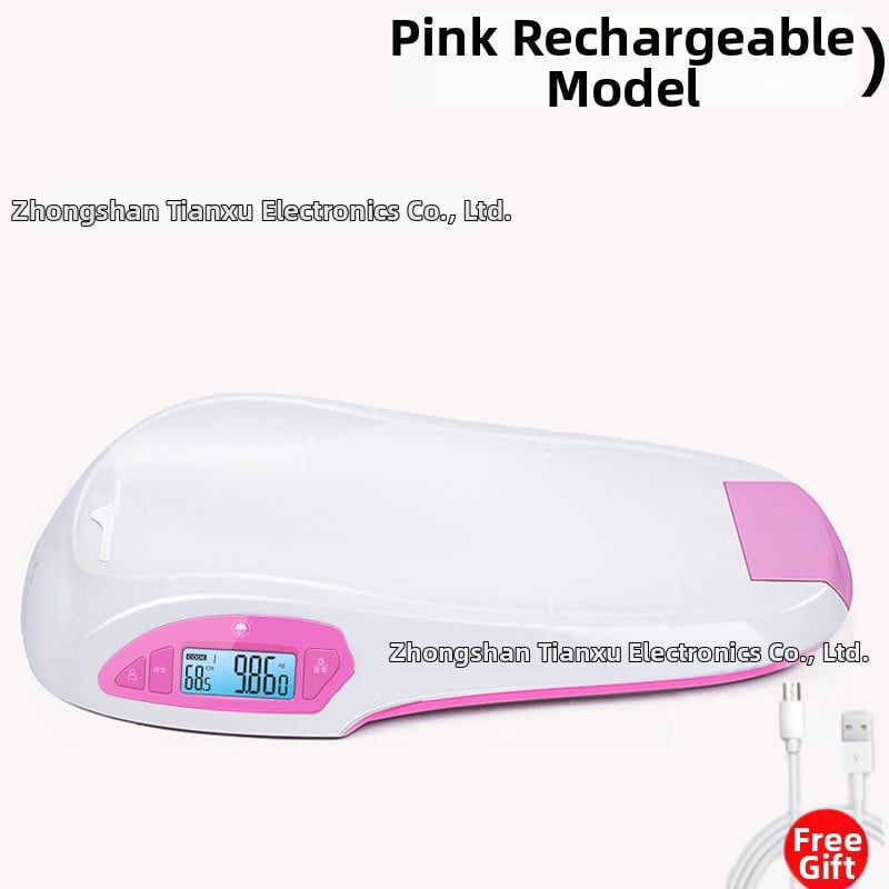 Xiangshan okos babamérleg — elektromos mérleg újszülötteknek, súly- és magasságmérés, Bluetooth, alkalmazással