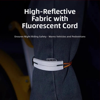 Friendly Reflexné cyklo pásky na nohu — Materiál: polypropylénové vlákno; Kategória produktu: návleky/leg warmers/páky; Skladom