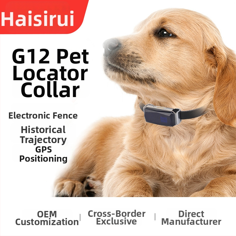 G12 GPS lokátor pre domáce zvieratá, vodotesný, na vonkajšie použitie, WiFi+GPS anténa, alarm proti strate a ohrade