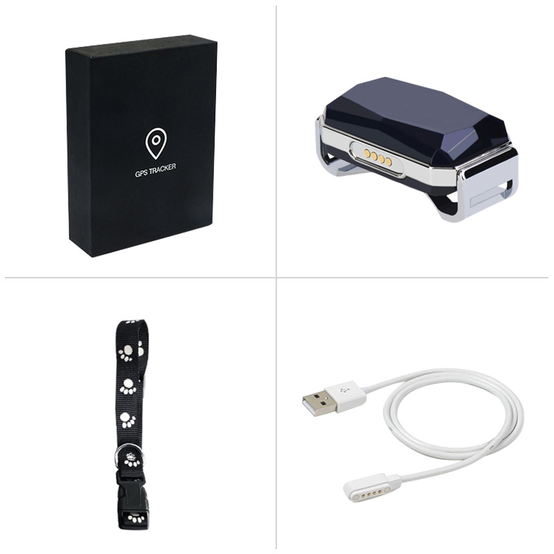 G12 GPS локатор за домашни любимци, водоустойчив, за открито, WiFi+GPS антена, аларма при загуба и ограда