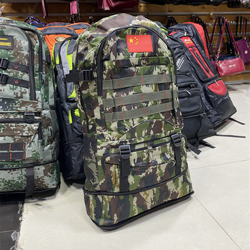 Utazó hátizsák 20–35L nylonból, Uniszex, Légáteresztő, Ütésálló, Utcai stílus