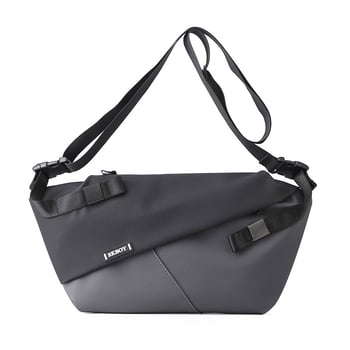 Muška crossbody torba za poslovna putovanja, PU materijal, otporna na habanje, proširiva, olakšava nošenje