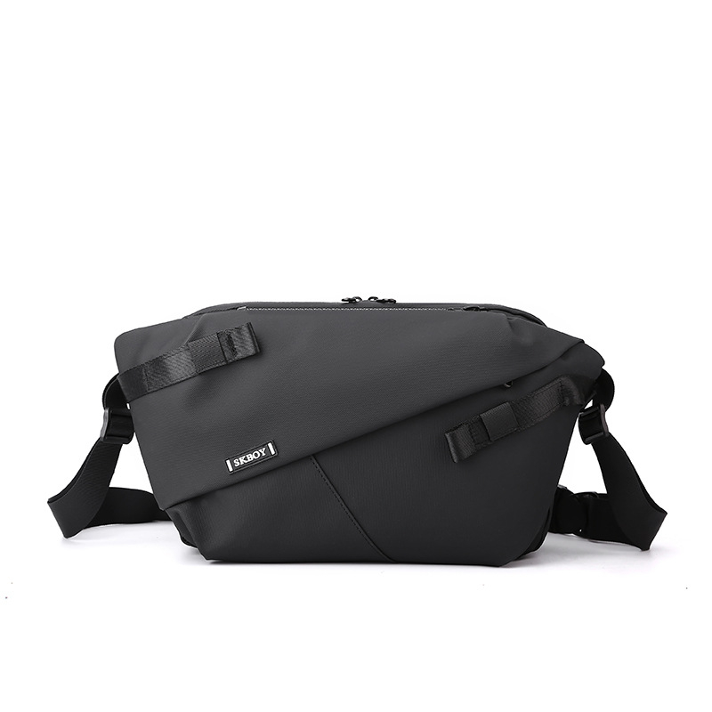 Muška crossbody torba za poslovna putovanja, PU materijal, otporna na habanje, proširiva, olakšava nošenje