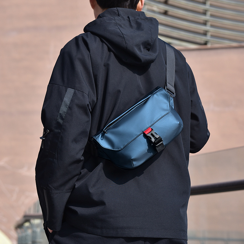 Muška crossbody torba – veliki kapacitet, otporna tkanina, gradski stil, KAMUANG