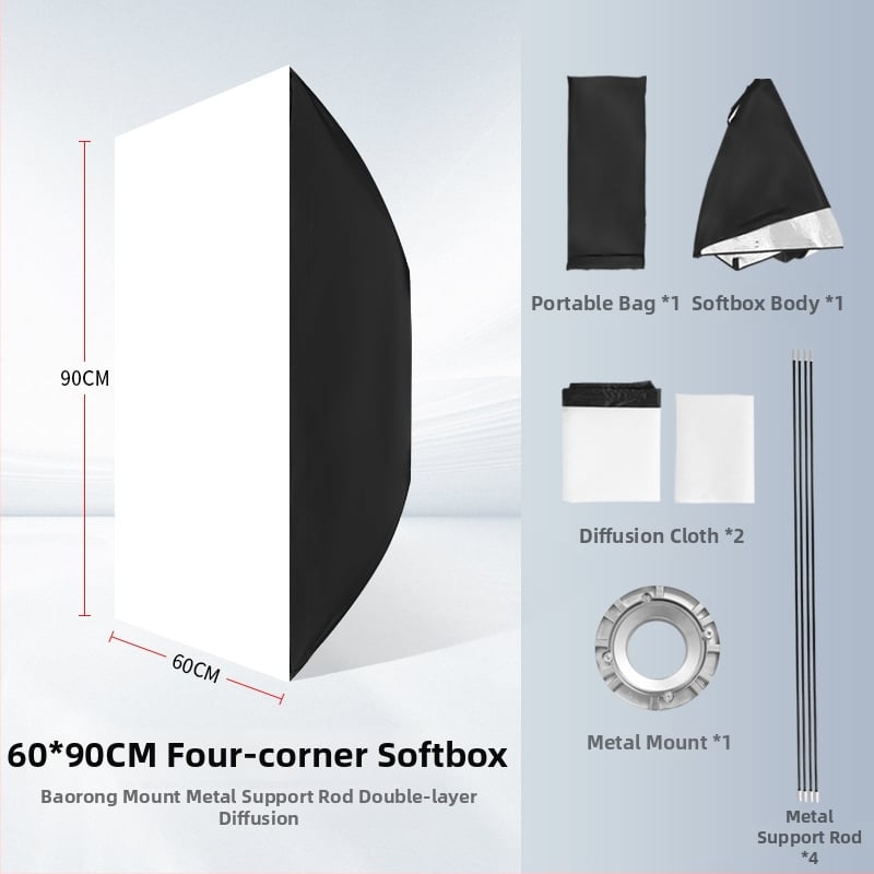 BR5656 Студио светлина, алуминиева сплав, максимално натоварване 2–5 кг, тегло 1 кг