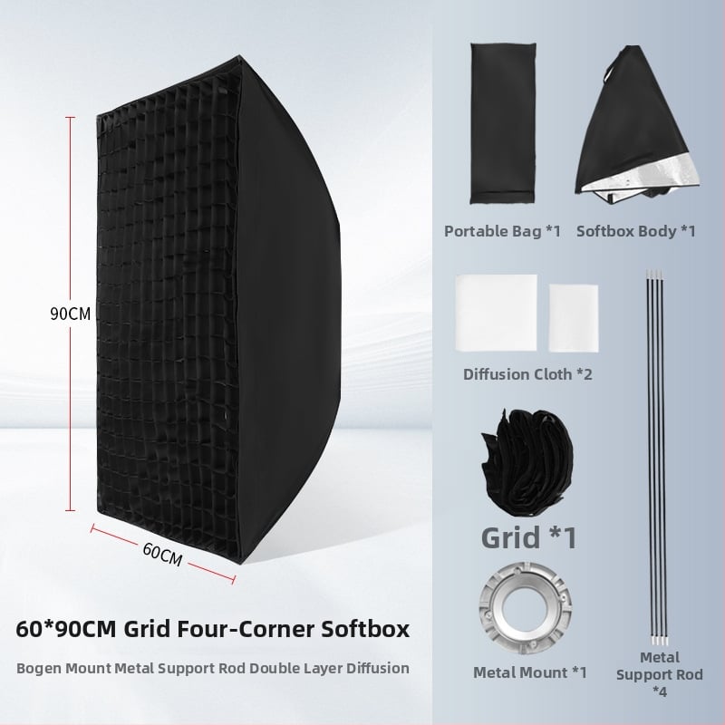 BR5656 Студио светлина, алуминиева сплав, максимално натоварване 2–5 кг, тегло 1 кг