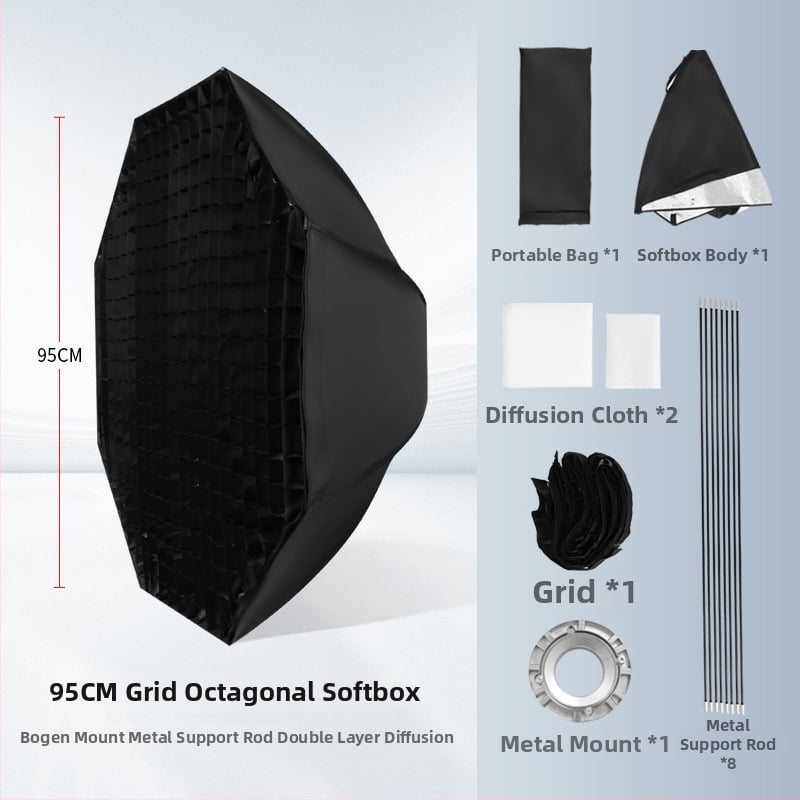 BR5656 Студио светлина, алуминиева сплав, максимално натоварване 2–5 кг, тегло 1 кг