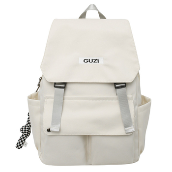 Školska torba korejskog stila velikog kapaciteta s preklopom, unisex, najlon, 20-35 L