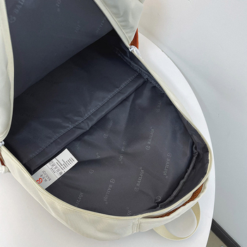 Unisex školski ruksak, street style, kapacitet 20–35L, najlon materijal, uzorak u usklađenim bojama, otpornost na habanje i smanjenje opterećenja