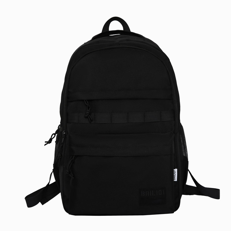 Unisex školski ruksak, street style, kapacitet 20–35L, najlon materijal, uzorak u usklađenim bojama, otpornost na habanje i smanjenje opterećenja