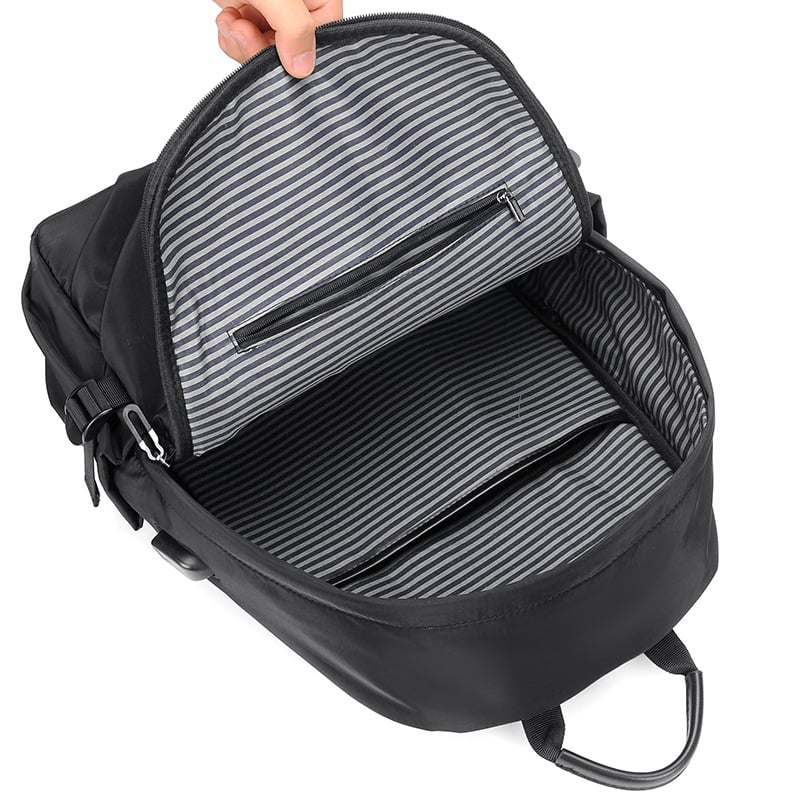 Torba Bin O Kangaroo 5012, Oxford tkanina, gradski minimalistički stil, sustav zakrivljenih naramenica, poliester podstava