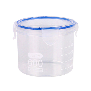 Okrugli PP hermetički spremnik za hranu – 501–800 ml, kuhinjska pohrana
