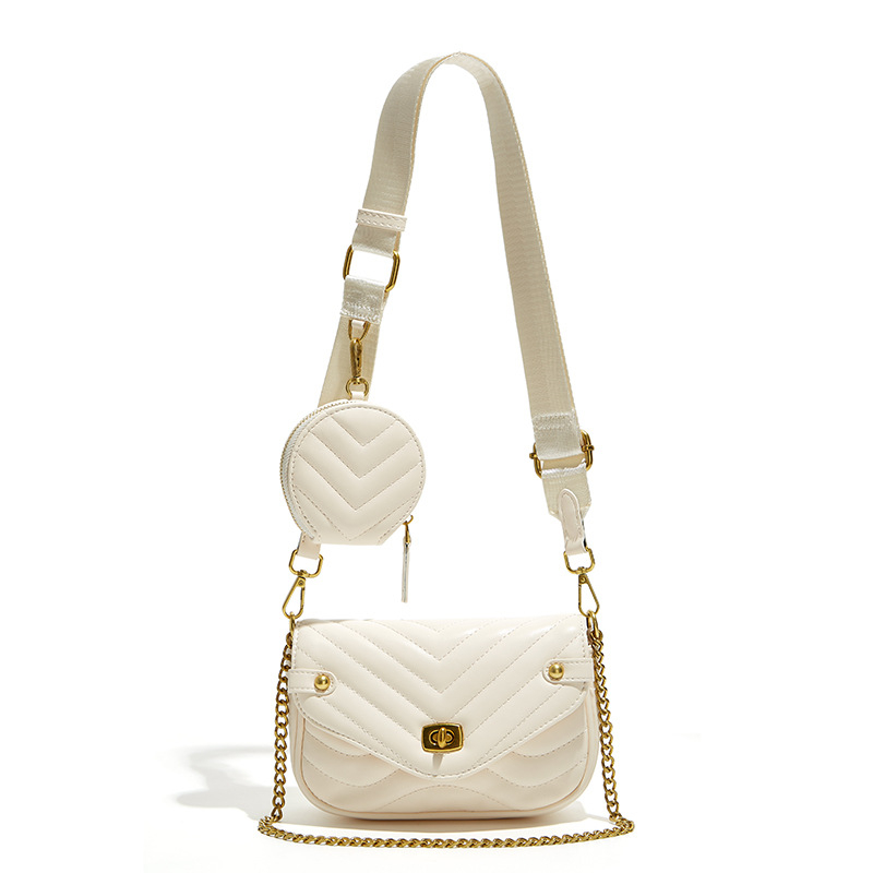 ANNMUU crossbody torba | PU materijal, vodoravni kvadratni oblik, preklopno otvaranje, unutarnji pretinci: džep sa zipom, džep za telefon, džep za ID, poliester podstava