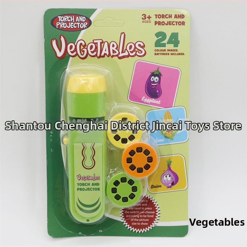 Laste projektorivalgus – hariv mänguasi motiivprojektsioonidega öölugude jaoks, plastikust, mitteelektriline, sobib 4–6-aastastele