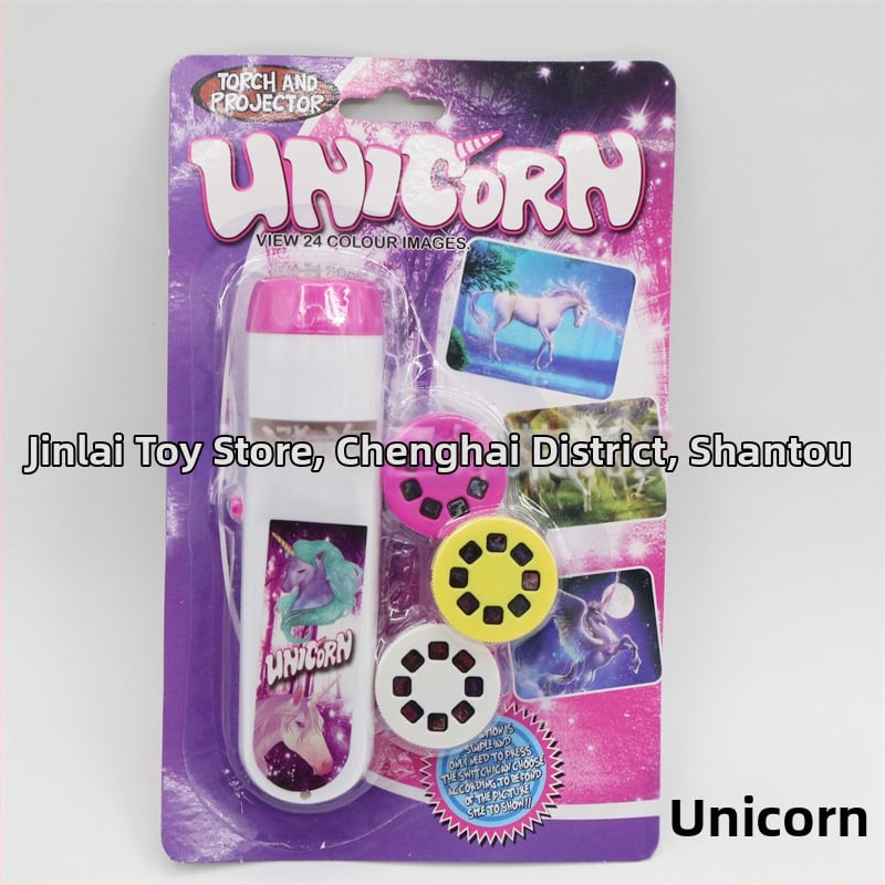 Laste projektorivalgus – hariv mänguasi motiivprojektsioonidega öölugude jaoks, plastikust, mitteelektriline, sobib 4–6-aastastele