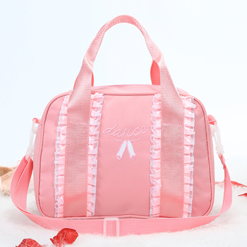 Детска чанта за танци за момичета Jingyue, Oxford плат, дишаща, водоустойчива, износоустойчива и антикрадба, с извита презрамка