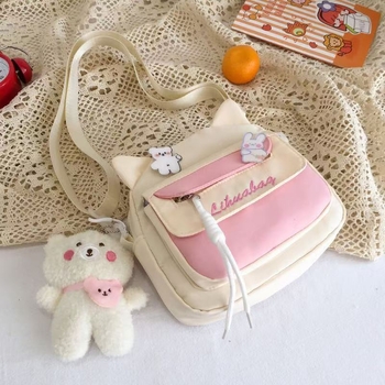 Djevojčicama namijenjena torba, novi stil, slatka mini ruksak i crossbody torba