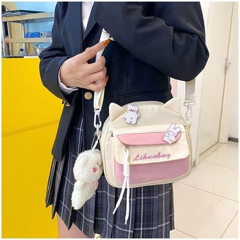 Djevojčicama namijenjena torba, novi stil, slatka mini ruksak i crossbody torba