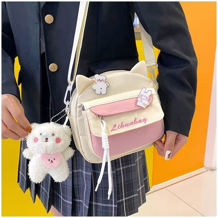 Djevojčicama namijenjena torba, novi stil, slatka mini ruksak i crossbody torba