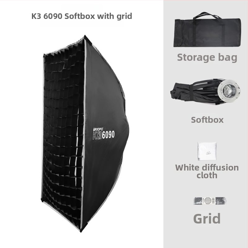 Softbox за открито лайв-фото заснемане, модел 6090 30120, алуминиева сплав, натоварване 2–5 кг