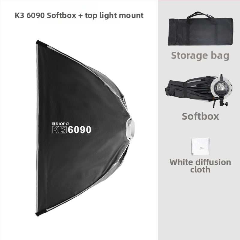 Softbox за открито лайв-фото заснемане, модел 6090 30120, алуминиева сплав, натоварване 2–5 кг