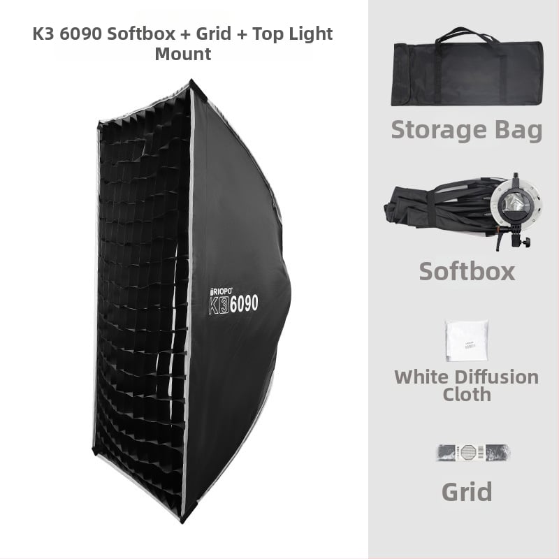 Softbox за открито лайв-фото заснемане, модел 6090 30120, алуминиева сплав, натоварване 2–5 кг