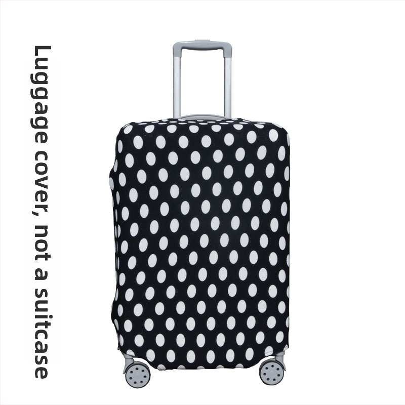 Ochranný obal na batožinu s elastickým srdcovým dizajnom – polyester, značka ODBIC, licencovateľná súkromná značka, doplnky na batožinu