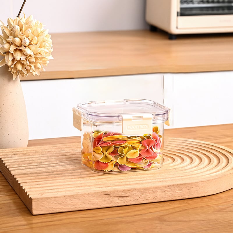 Πλαστικό ορθογώνιο κουτί συντήρησης τροφίμων, σφραγισμένο, 501–800 ml