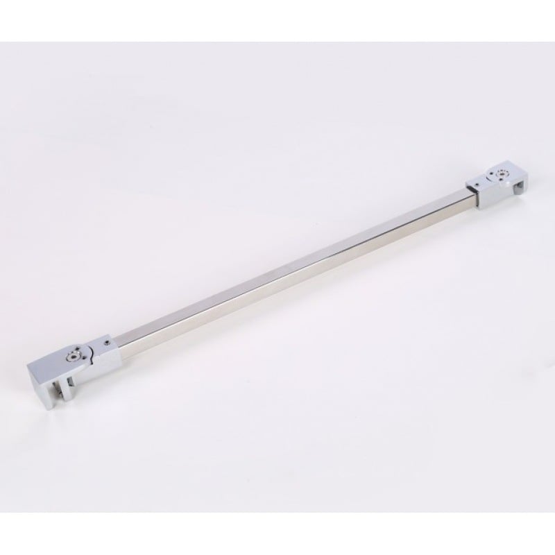 Hardver fixare sticlă duș – oțel inoxidabil, montaj fără găuri, conector pentru separator din sticlă, cadru de susținere