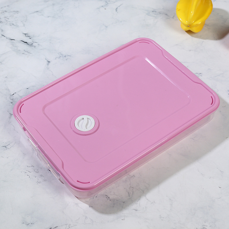 Κουτί κατάψυξης για d umplings με σφραγιζόμενο καπάκι – φιλικό προς τα τρόφιμα PP5, μάρκα Xin Chi, απλός μοντέρνος σχεδιασμός Base+Lid