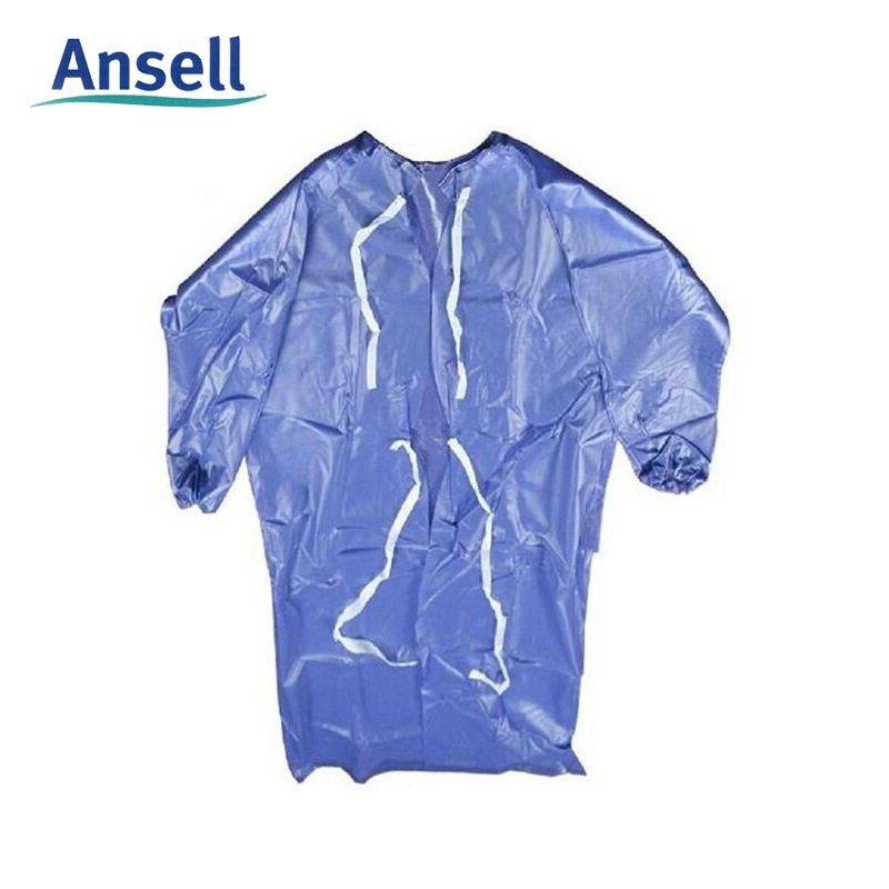 Ansell 56-910 PVC jednovrstna zaštitna pregača s kemijskom otpornošću i zaštitom od prašine